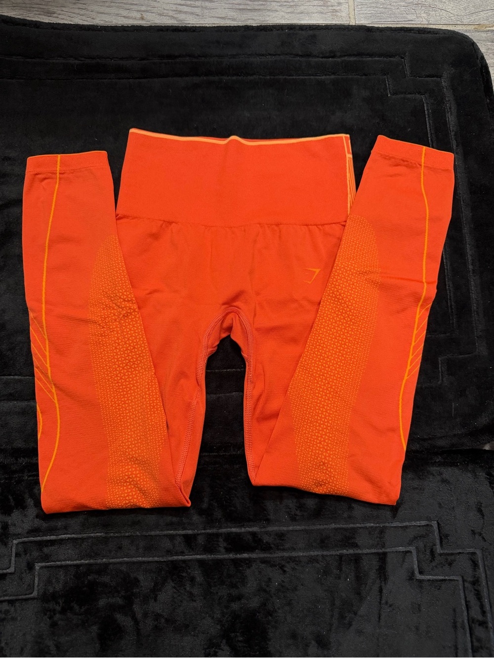 Orange Active Leggings - Gymshark